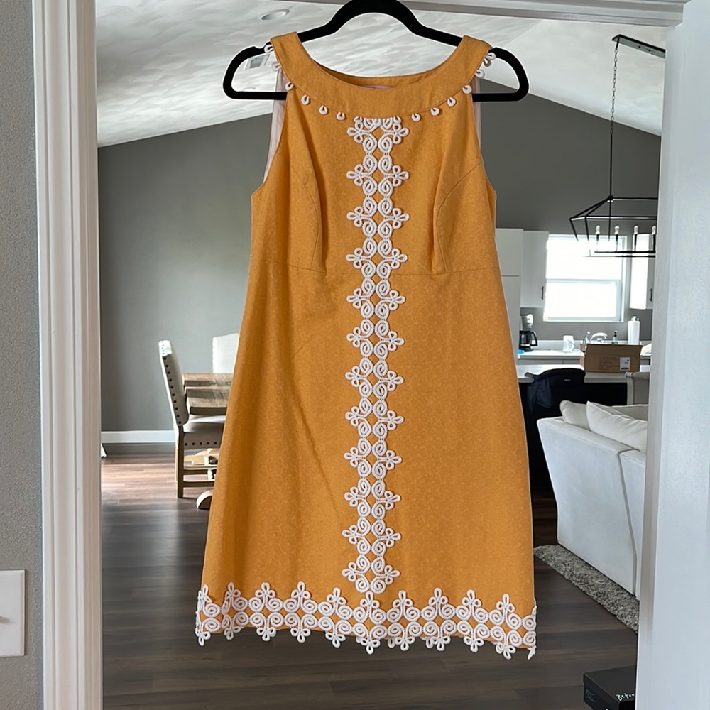Lilly Pulitzer Tangerine Dress - Size 6